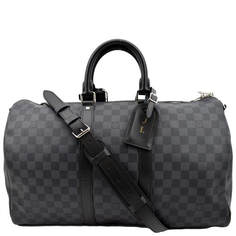 louis vuitton damier graphite keepall 45 replica|keepall 55 price.